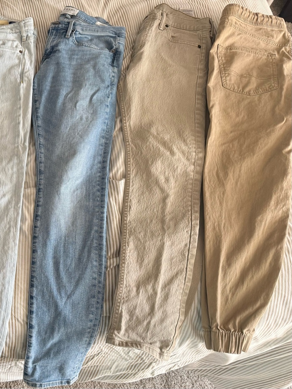 Scotch & Soda, All Saints, Frame, Levi’s, Hollister lot of 7 pairs Men’s Jeans